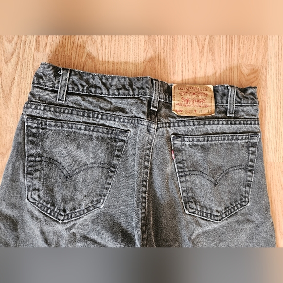 Men's black 505 Levis - Picture 7 of 7